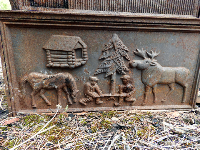 Vintage Boundary Signs