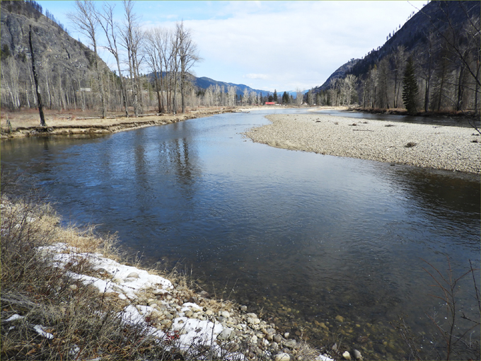 Trans Canada Trail from Rock Creek to Westbridge