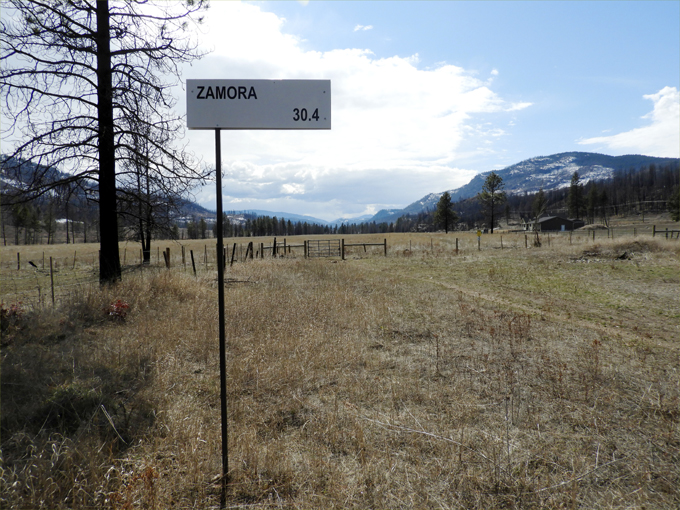 Trans Canada Trail from Rock Creek to Westbridge