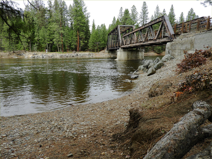 Trans Canada Trail from Rock Creek to Westbridge