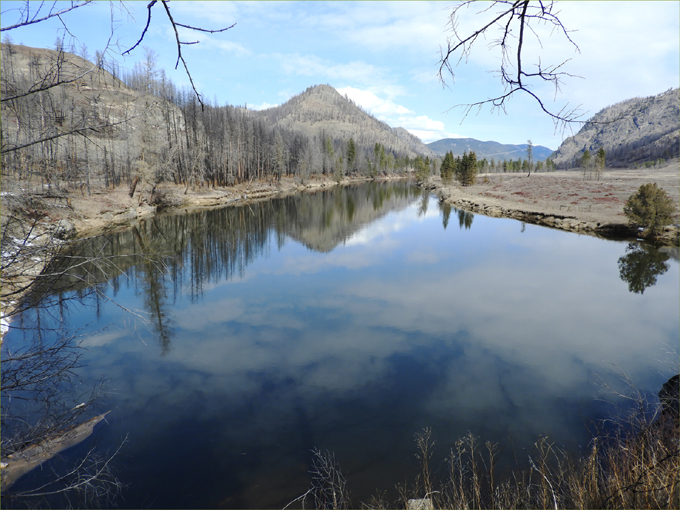 Trans Canada Trail from Rock Creek to Westbridge