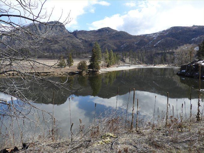 Trans Canada Trail from Rock Creek to Westbridge