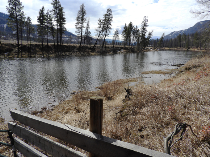 Trans Canada Trail from Rock Creek to Westbridge